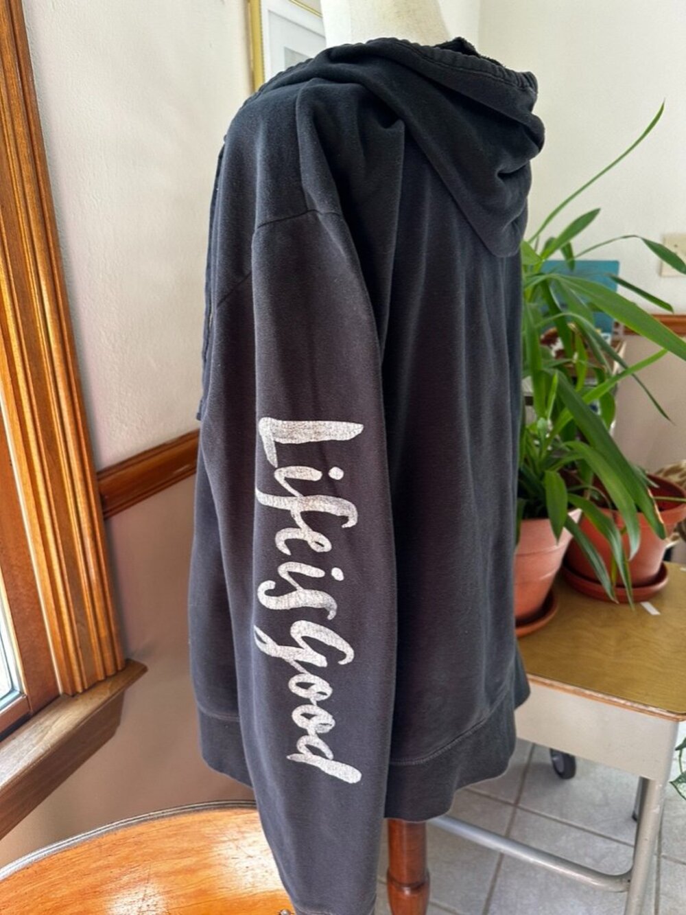 Life Is Good Full Zip Hoodie, Women's XL - Picture 11 of 13